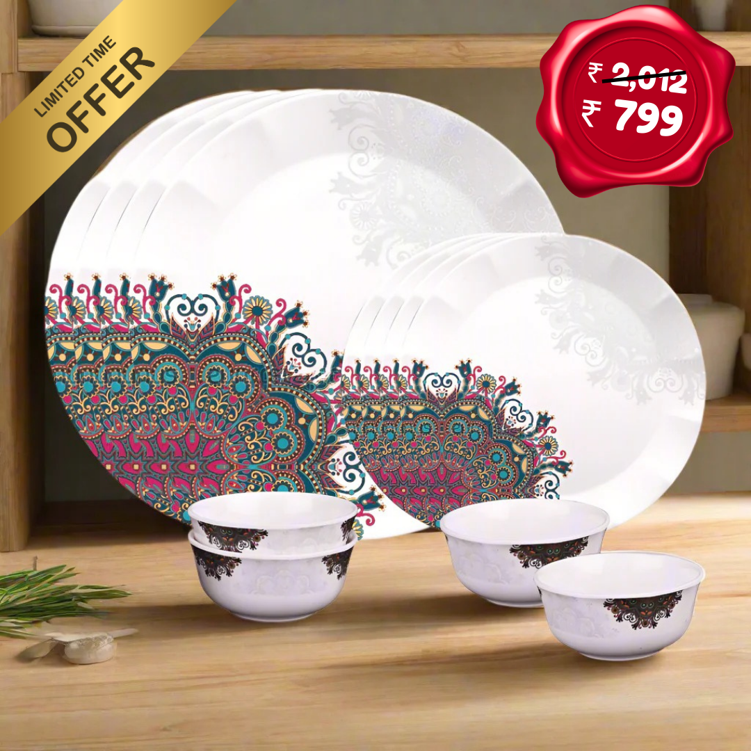 12 pc Dinner Set Dora - Ethnicity