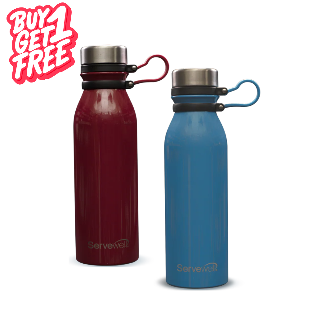 Laguna SS Vacuum Bottle 600 ml - Blue and Red