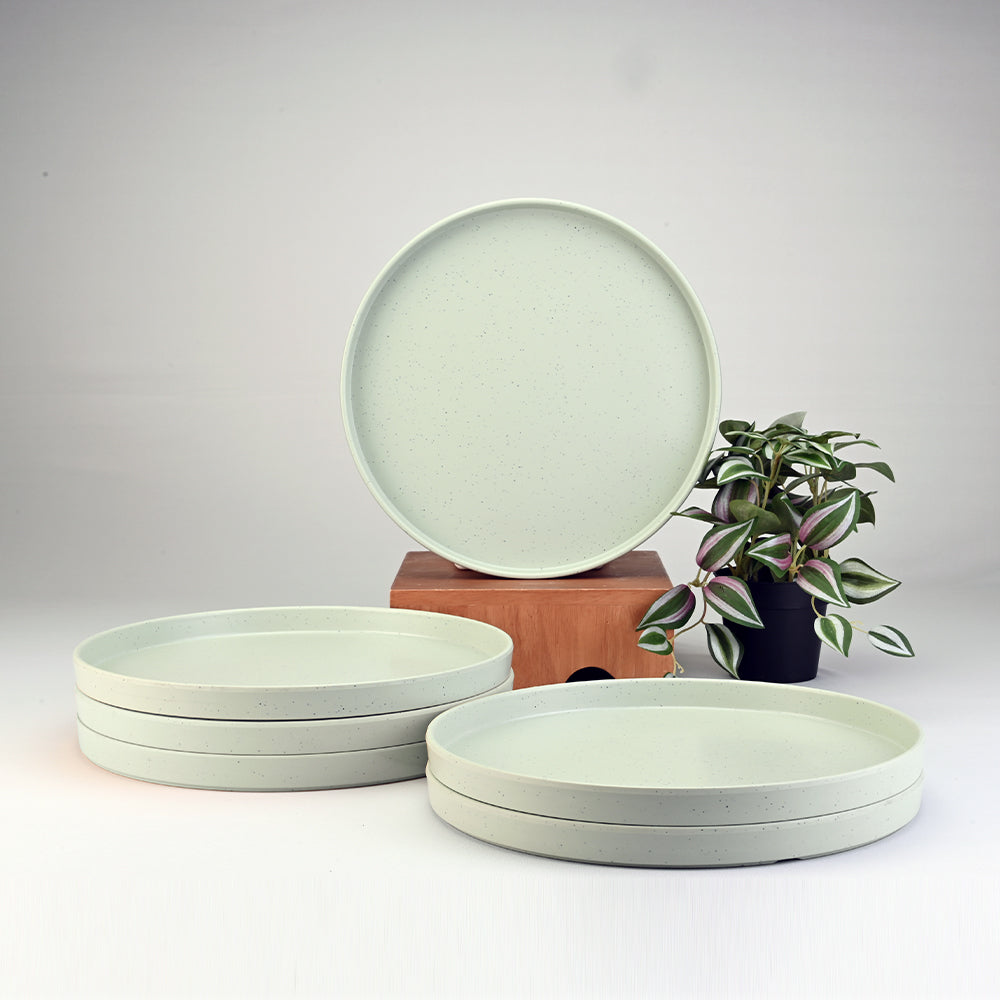 Dinner plates with high sides online