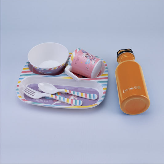 6 pc Kids Set Captain Orange - Alicorn