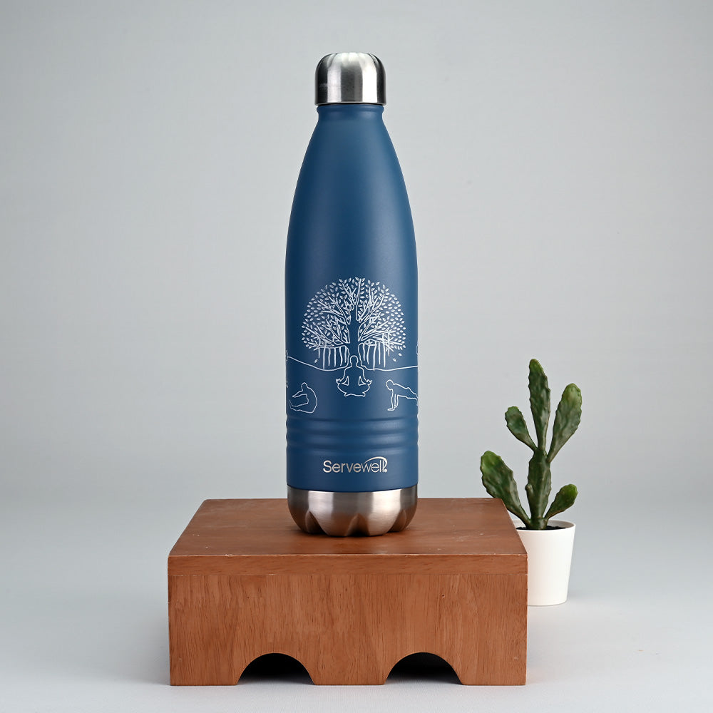 Indus SS Vacuum Bottle 500 ml - Yoga