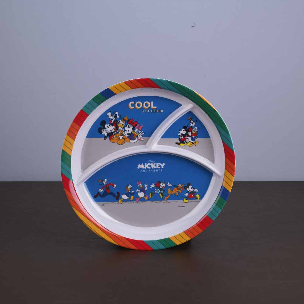 3pc 3 Partition (Round): Mickey