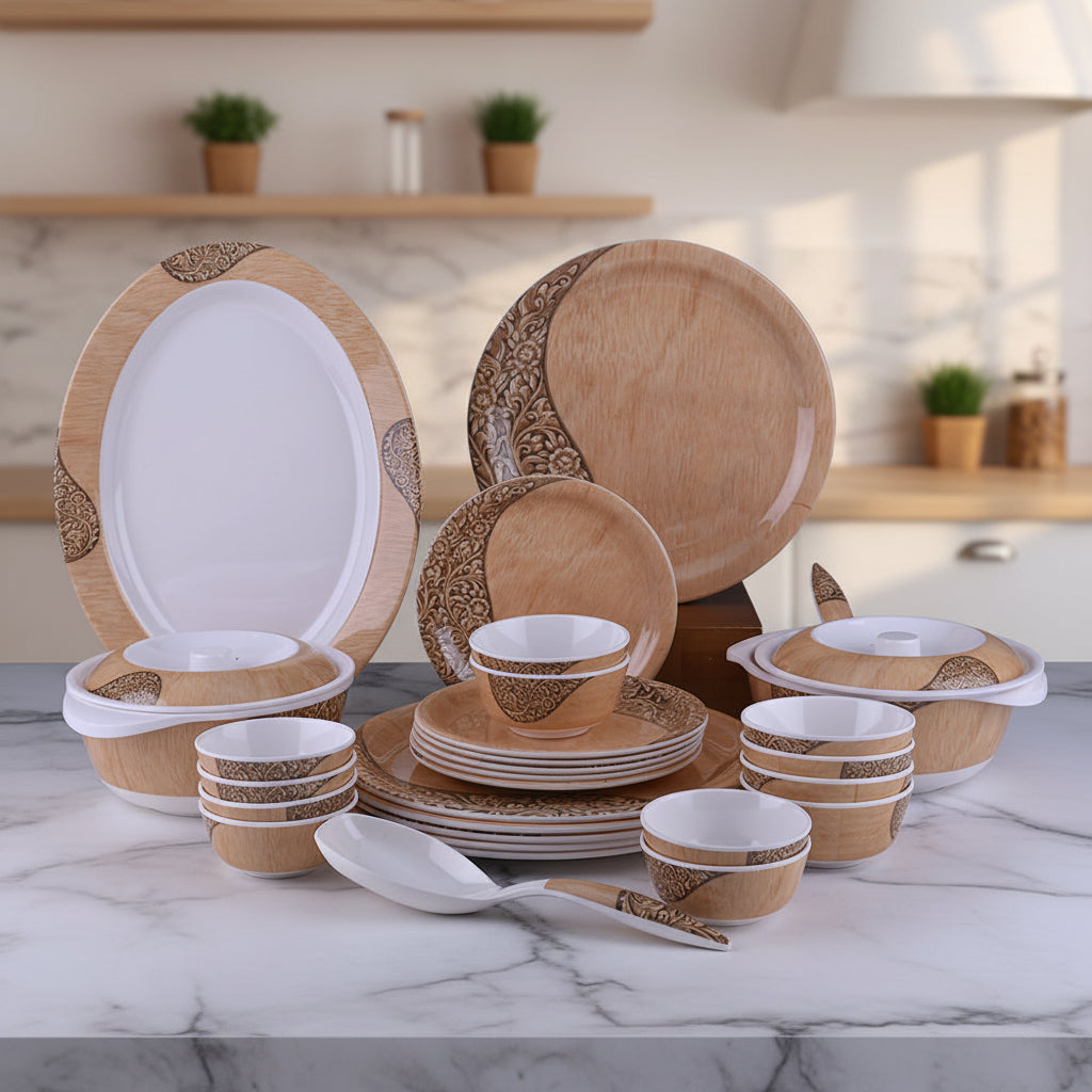 31 pc Dinner Set Rnd Craft - Main Image