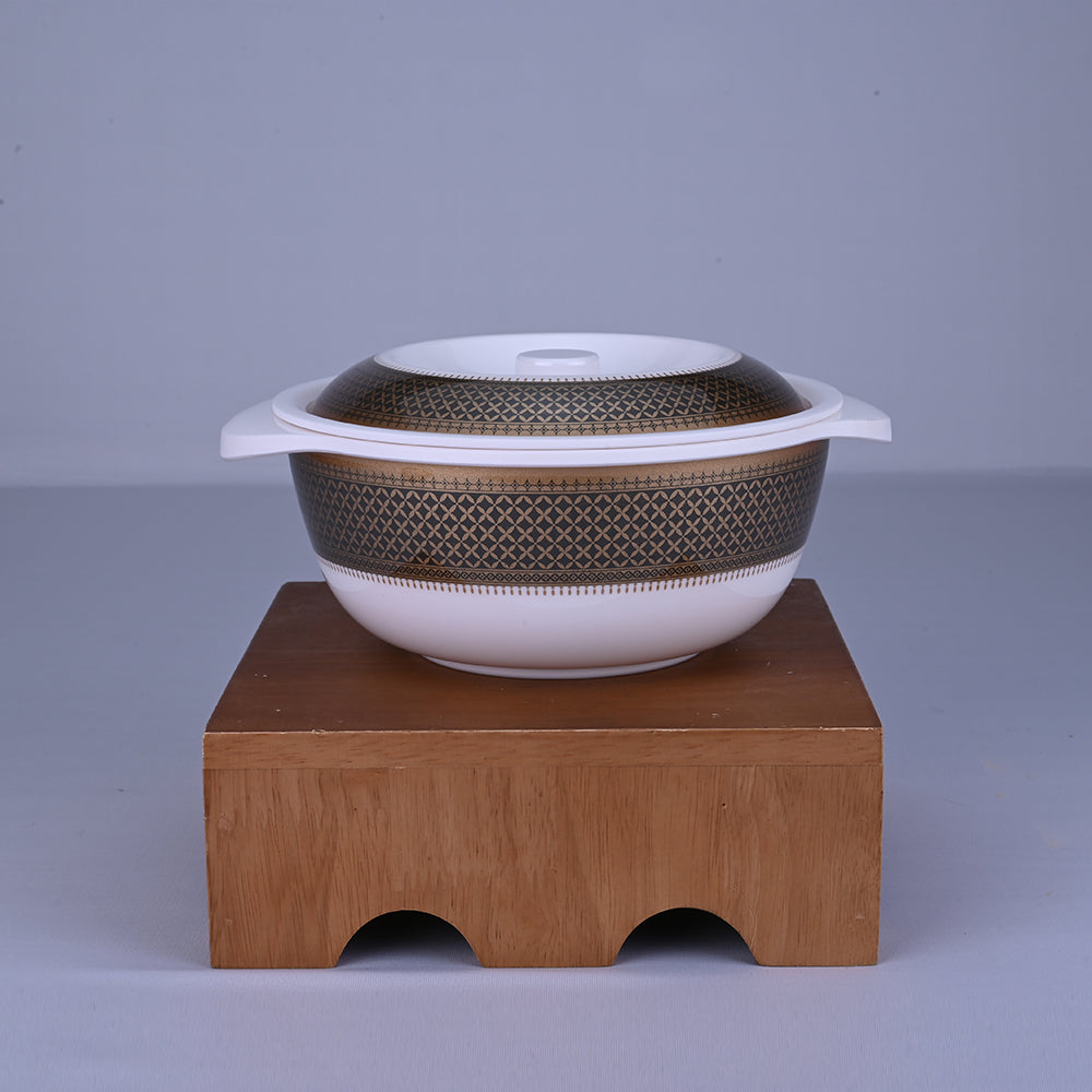2 pc Serving Bowl with Lid Set Rnd 19 cm - Heera