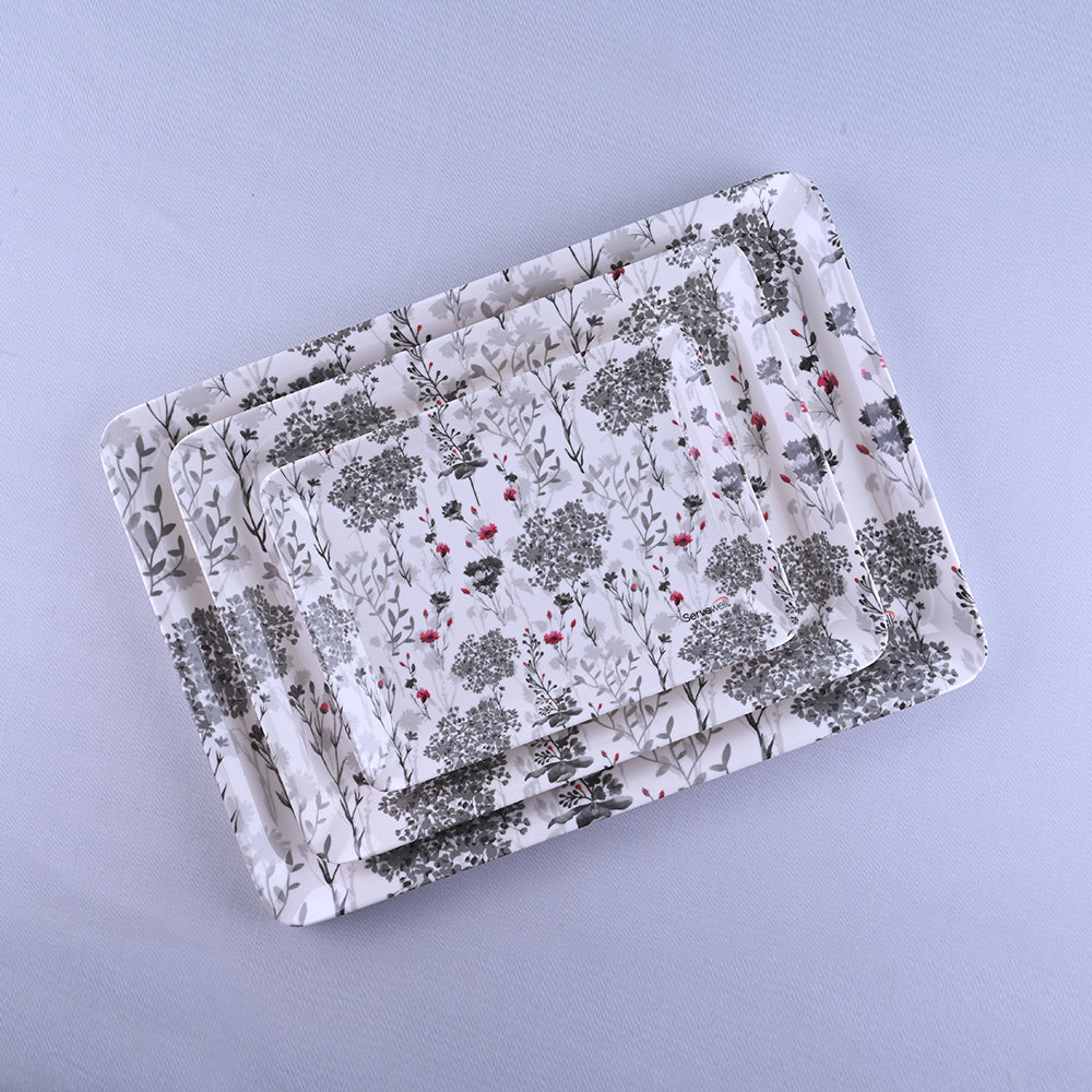 3 pc Tray Set Stylo - Winter Time