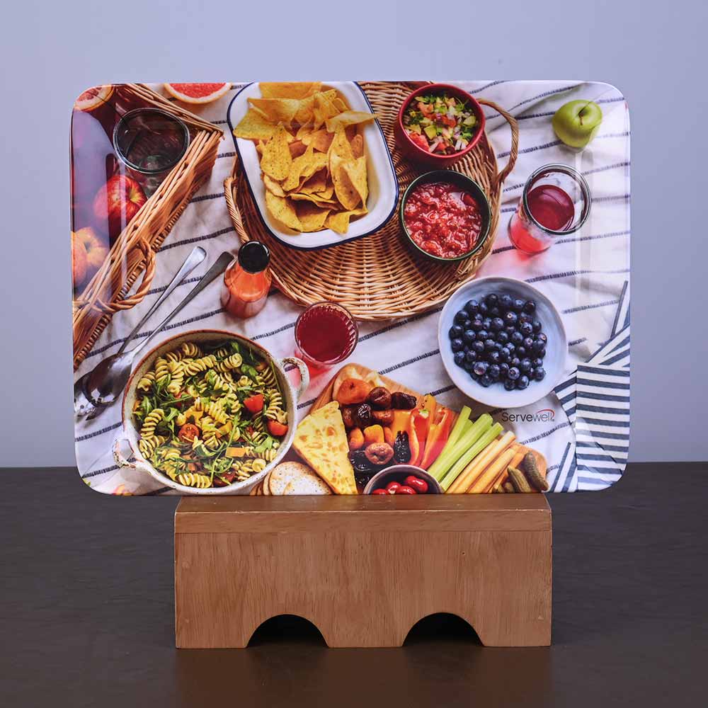 3 pc Stylo Trays Set - Picnic