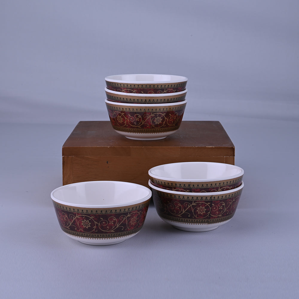 18 pc Dinner Set Rnd Gold - Leela