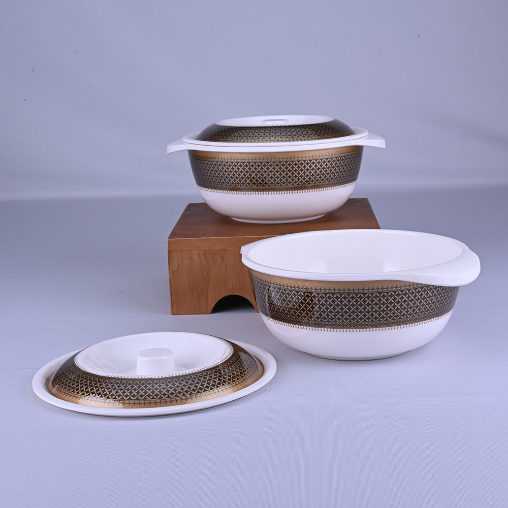 31 pc Dinner Set Rnd Gold - Heera