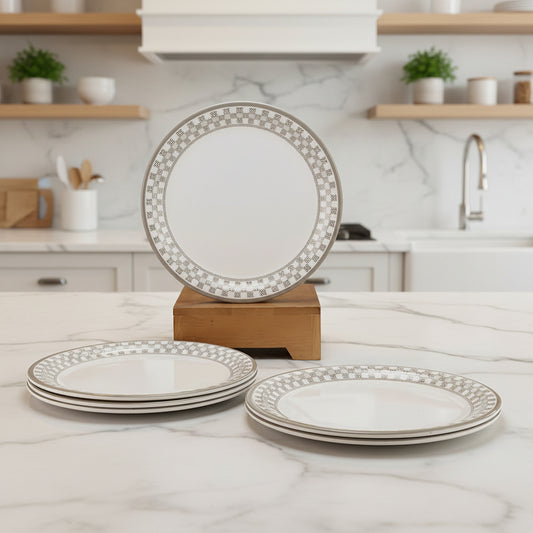 6 pc Dinner Plate Set Rnd 28 cm - Chia