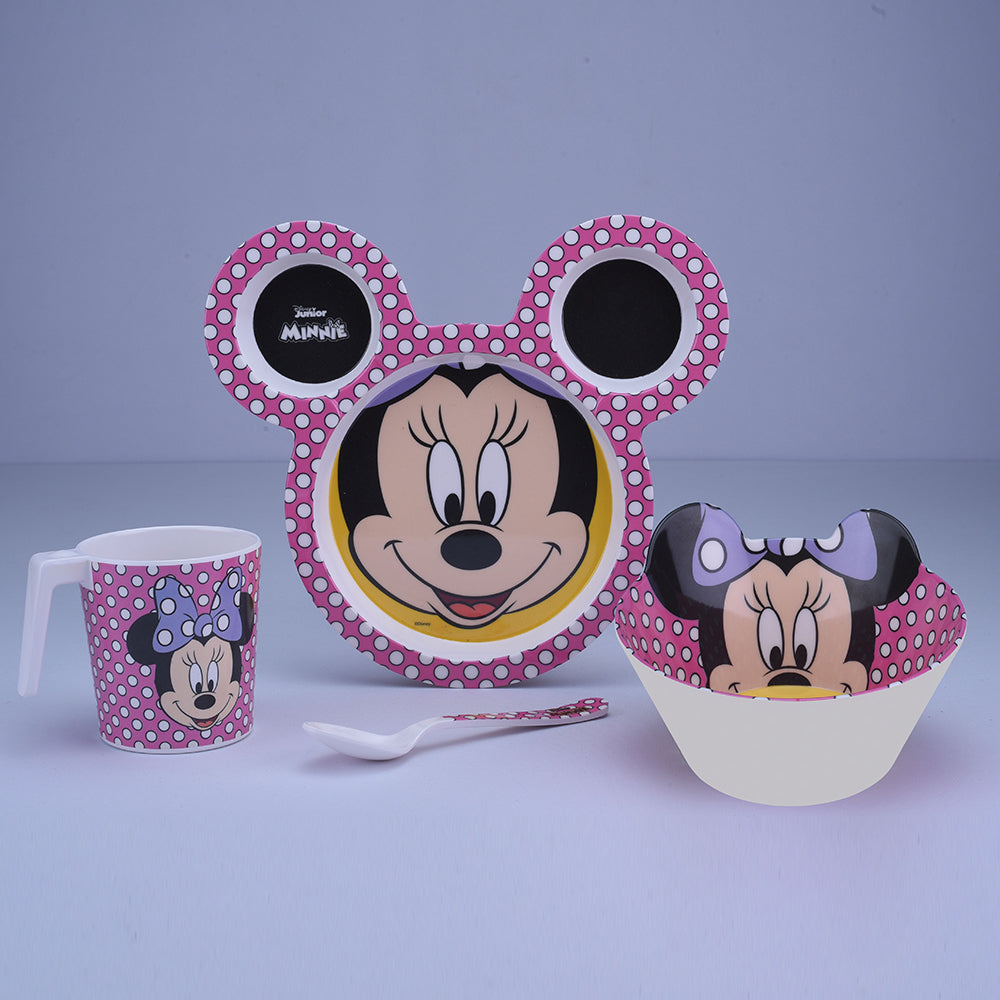 4 pc Kids Set - Minnie Polka