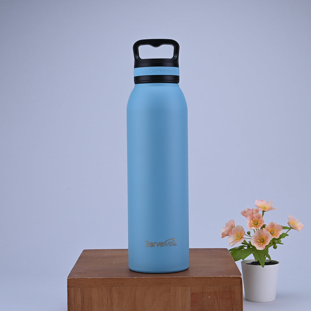 Oslo Vacuum Bottle - Pastel Blue