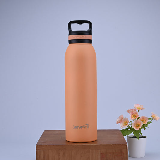 Oslo Vacuum Bottle - Pastel Orange