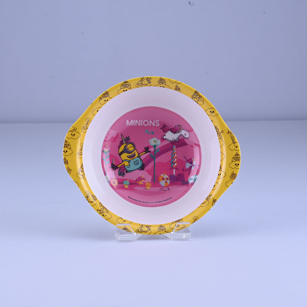 2 pc Bowl Cone & Handle Set - Minions