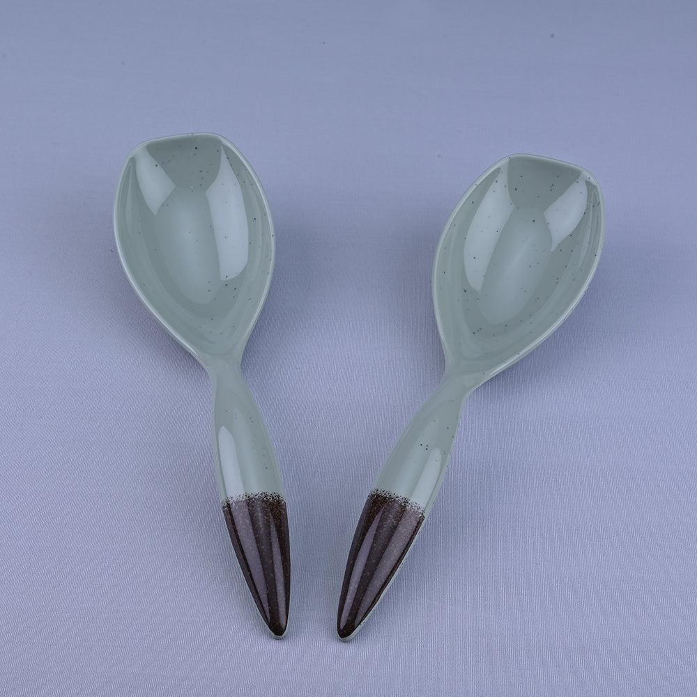 31 pc Dinner Set Gravel - Dot Green