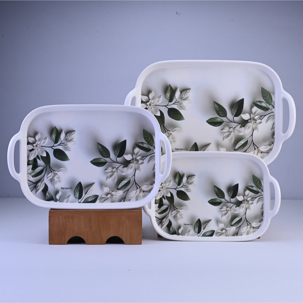 3 pc Tray Set Friendly - Stalk