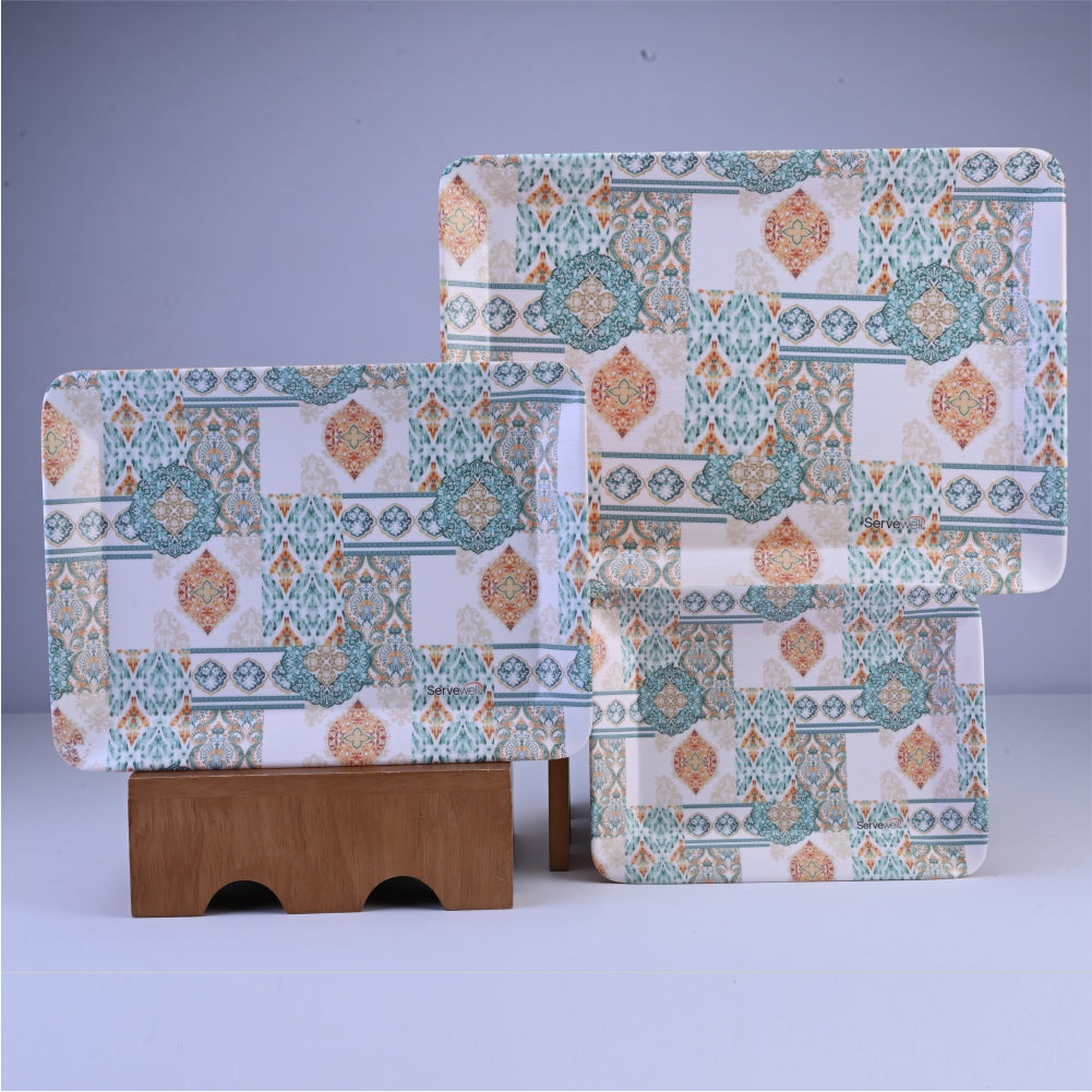 3 pc Tray Set Twin Persian - Carpet