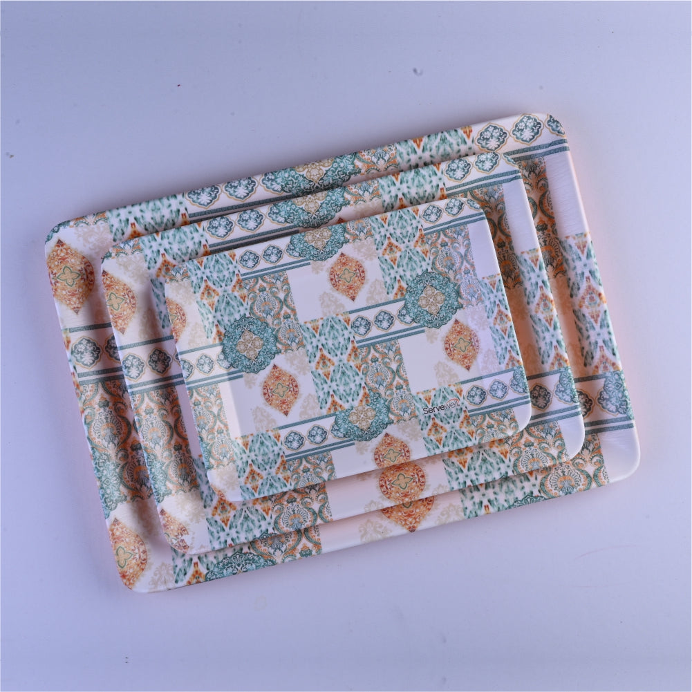 3 pc Tray Set Twin Persian - Carpet