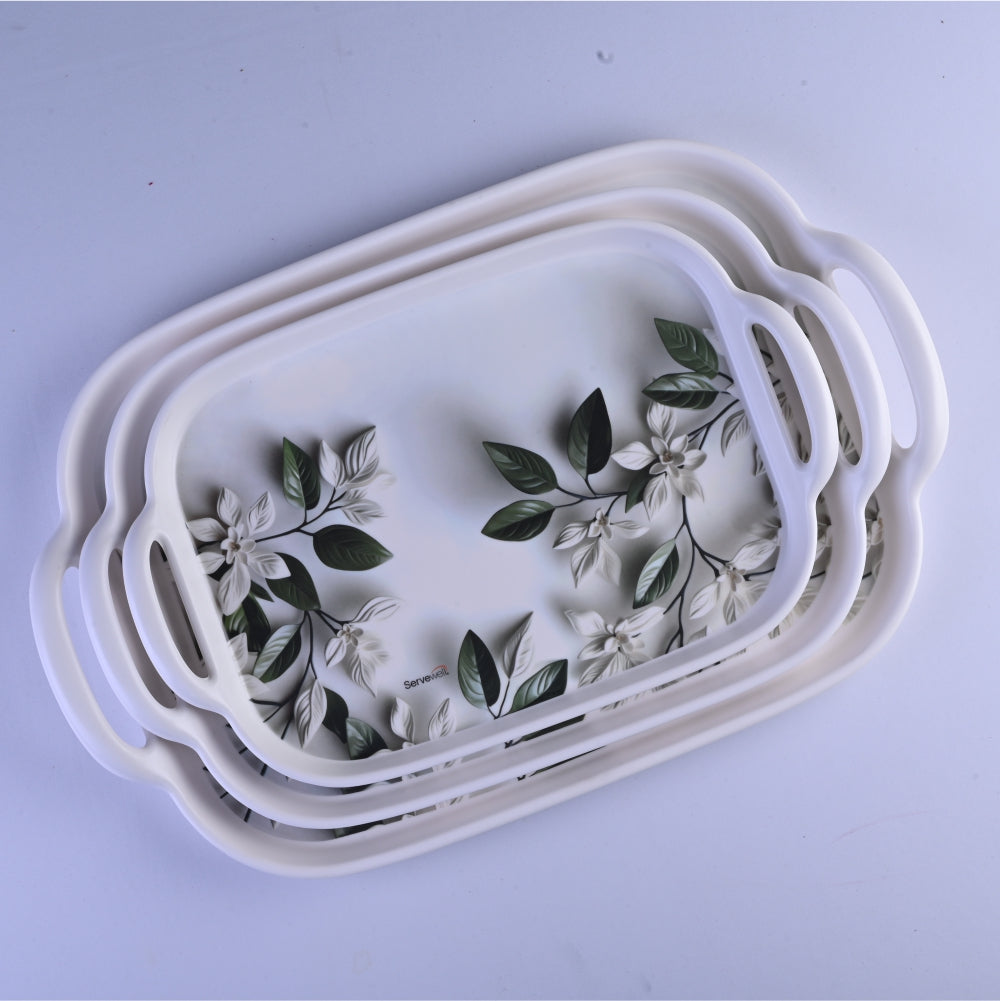 3 pc Tray Set Friendly - Stalk