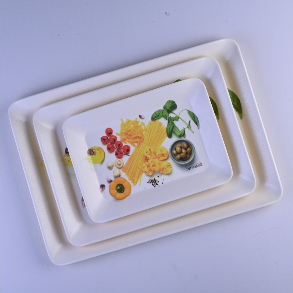 3 pc Tray Set Twin Persian - Marinara