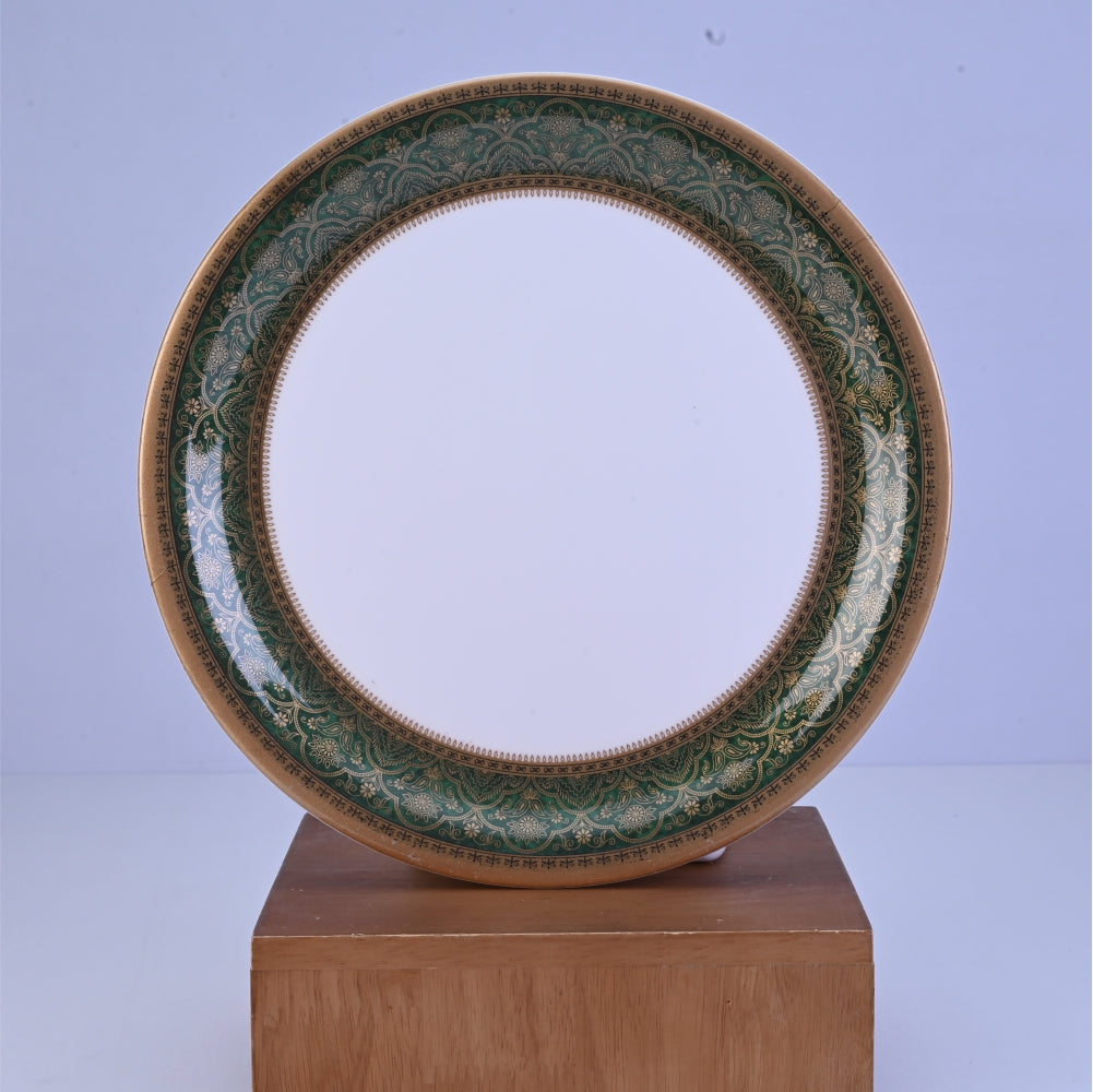 6 pc Dinner Plate Set Rnd Gold 28 cm - Nirvana