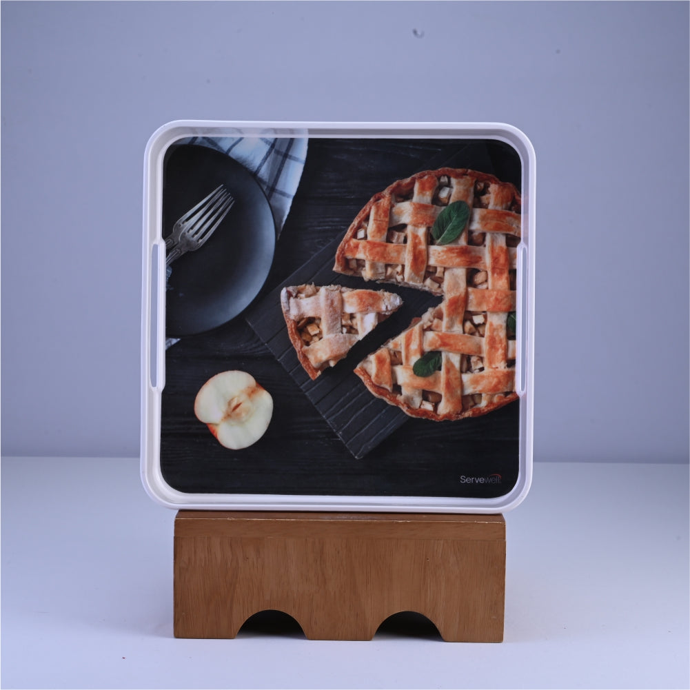 3 pc Tray Set Splendor - Pie