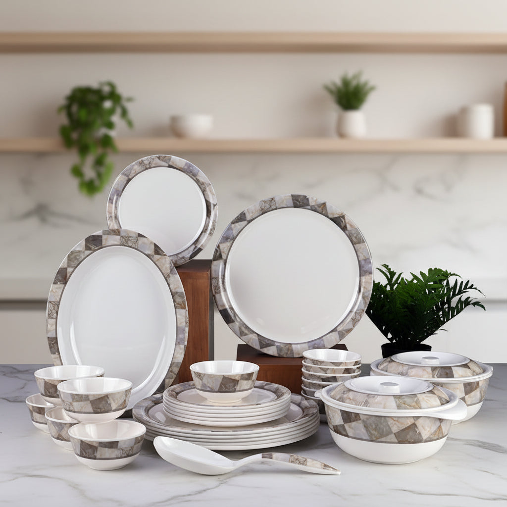 31 pc Dinner Set Supermus - Main Image