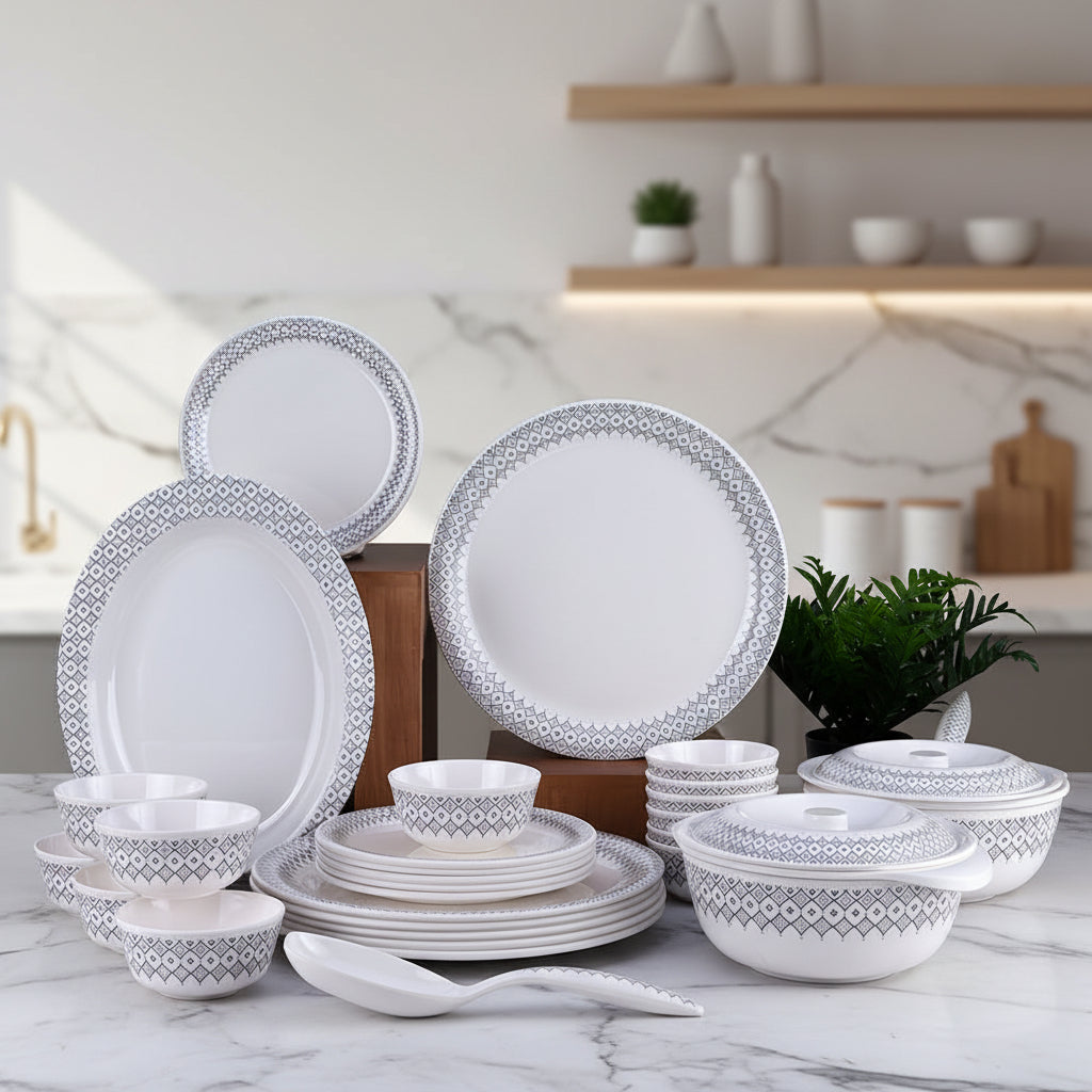 31pc Dinner Set: Shalimar1