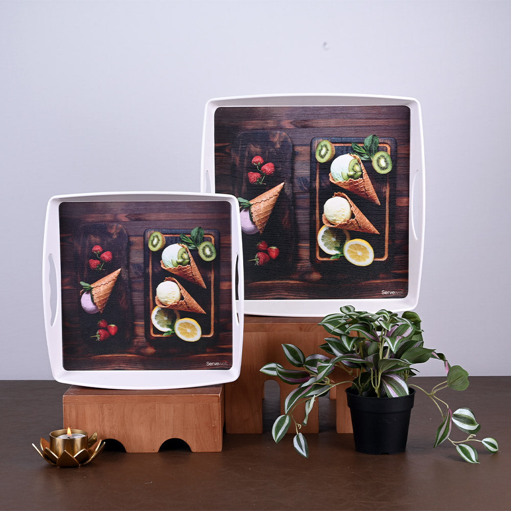 2pc Bliss Trays Set: Cone