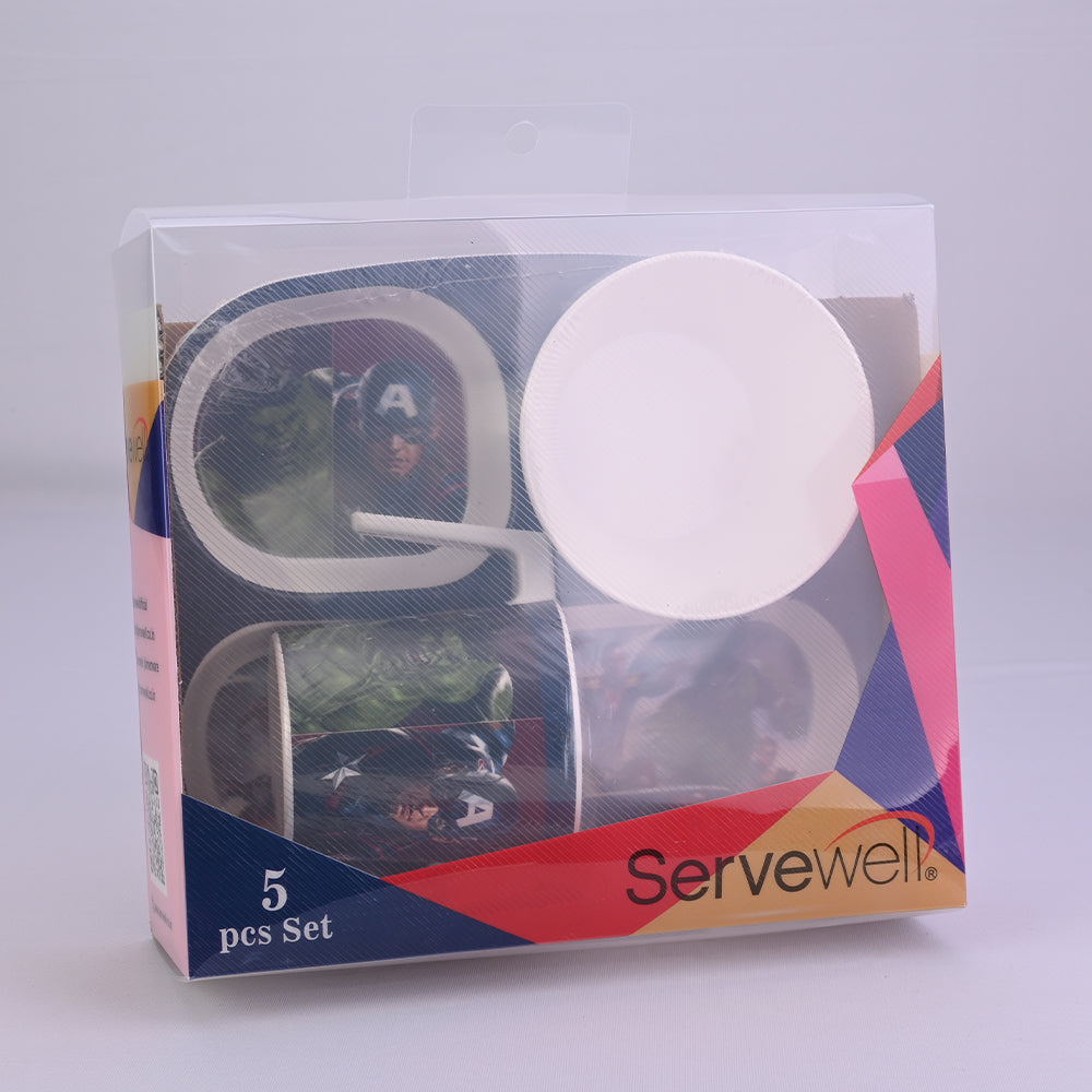 5pc Kids Set: Cars