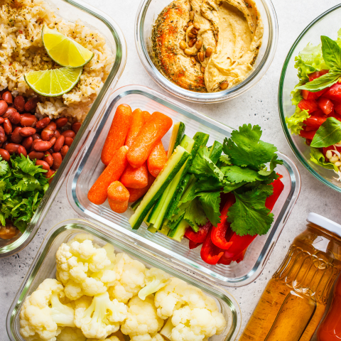 An easy and effective way to store food is by using airtight containers
