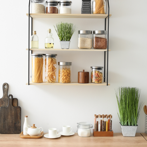 Organising your kitchen will not only make cooking easier but will save you so much time