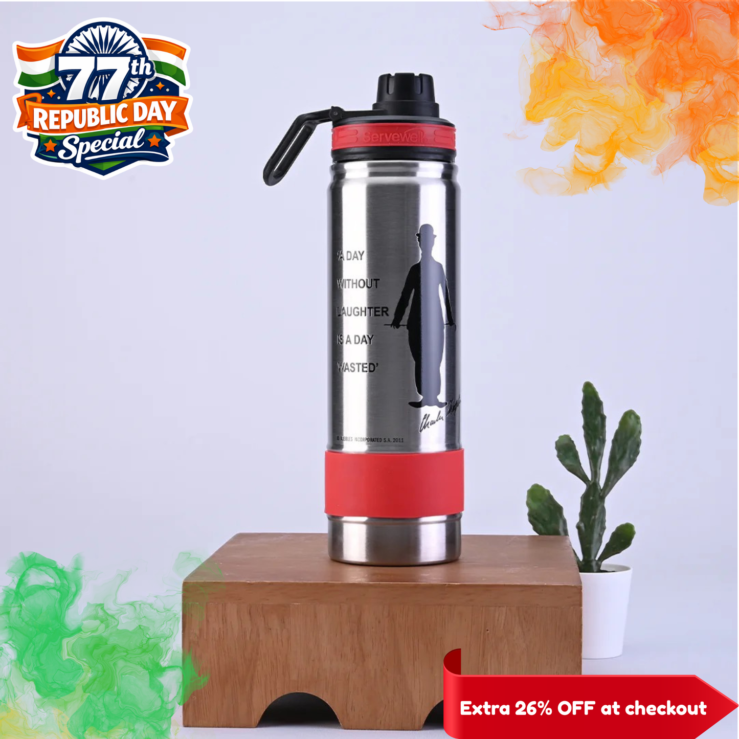 Thunder SS Vacuum Bottle 725 ml - Character