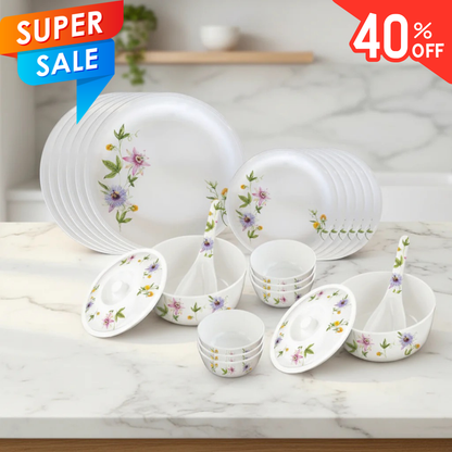24pc Dinner Set Traditional - Mimosa