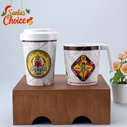 2 pc Mug & Sipper Set - Fighter