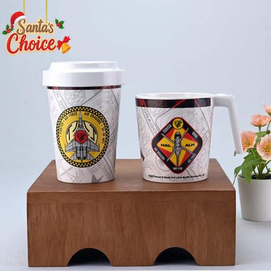 2 pc Mug & Sipper Set - Fighter