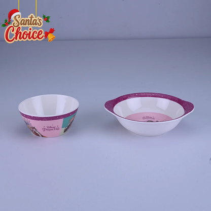 2 pc Bowl Cone & Handle Set - Princess