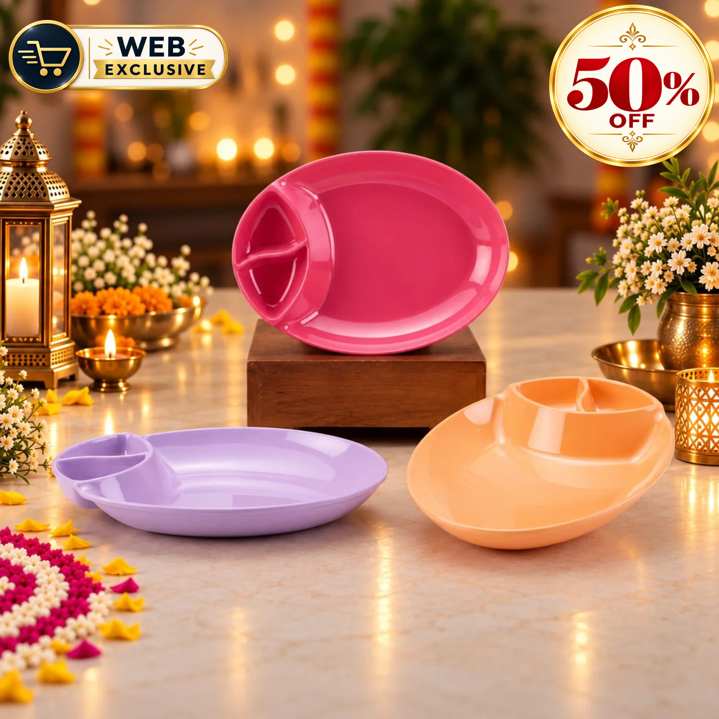 3pc Pretzel Chip & Dip Set - Pastel (PPO)