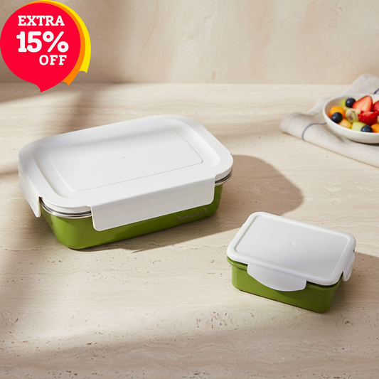 Bite Single Wall Lunch Box 650 ml