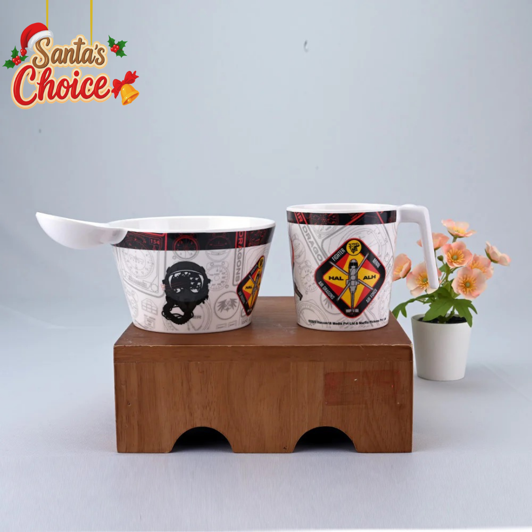 2 pc Mug & Bowl Set - Fighter