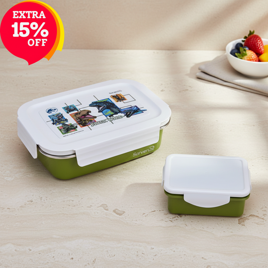 Bite Single Wall Lunch Box 650 ml - Characters