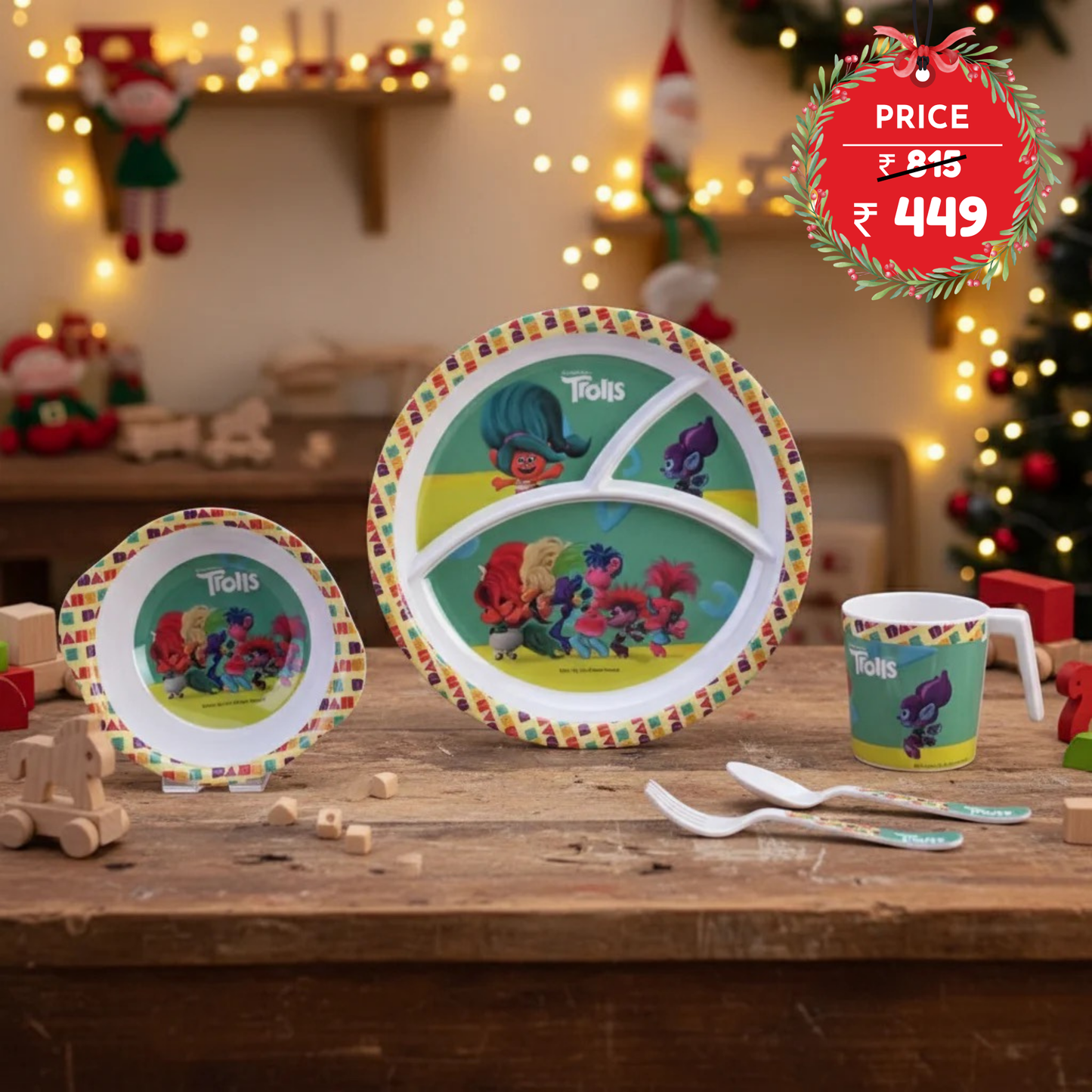 5pc Set Fork - Trolls