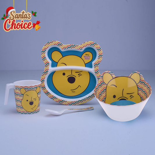 4 pc Kids Set - Winnie the Pooh Curls