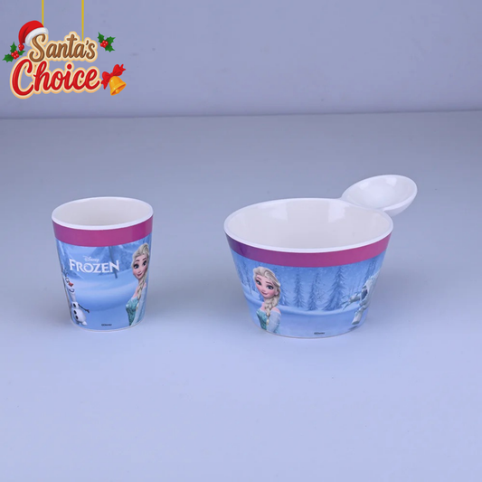 2 pc Fries Bowl & Glass Set - Frozen