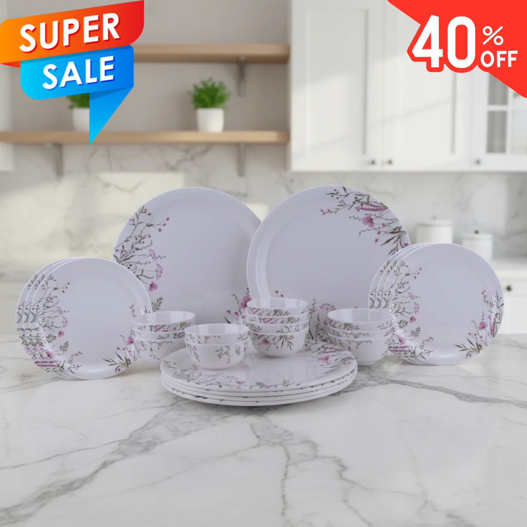 24pc Dinner Set - Wildflower