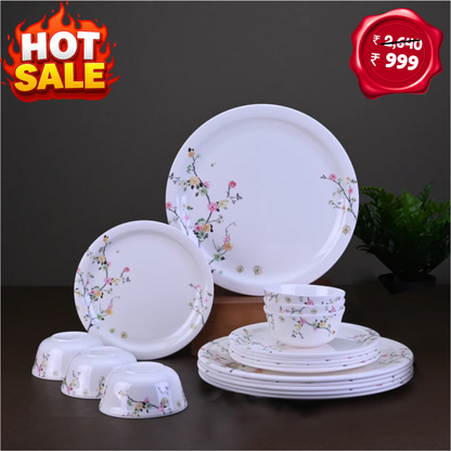 18pc Dinner Set Traditional - Floret