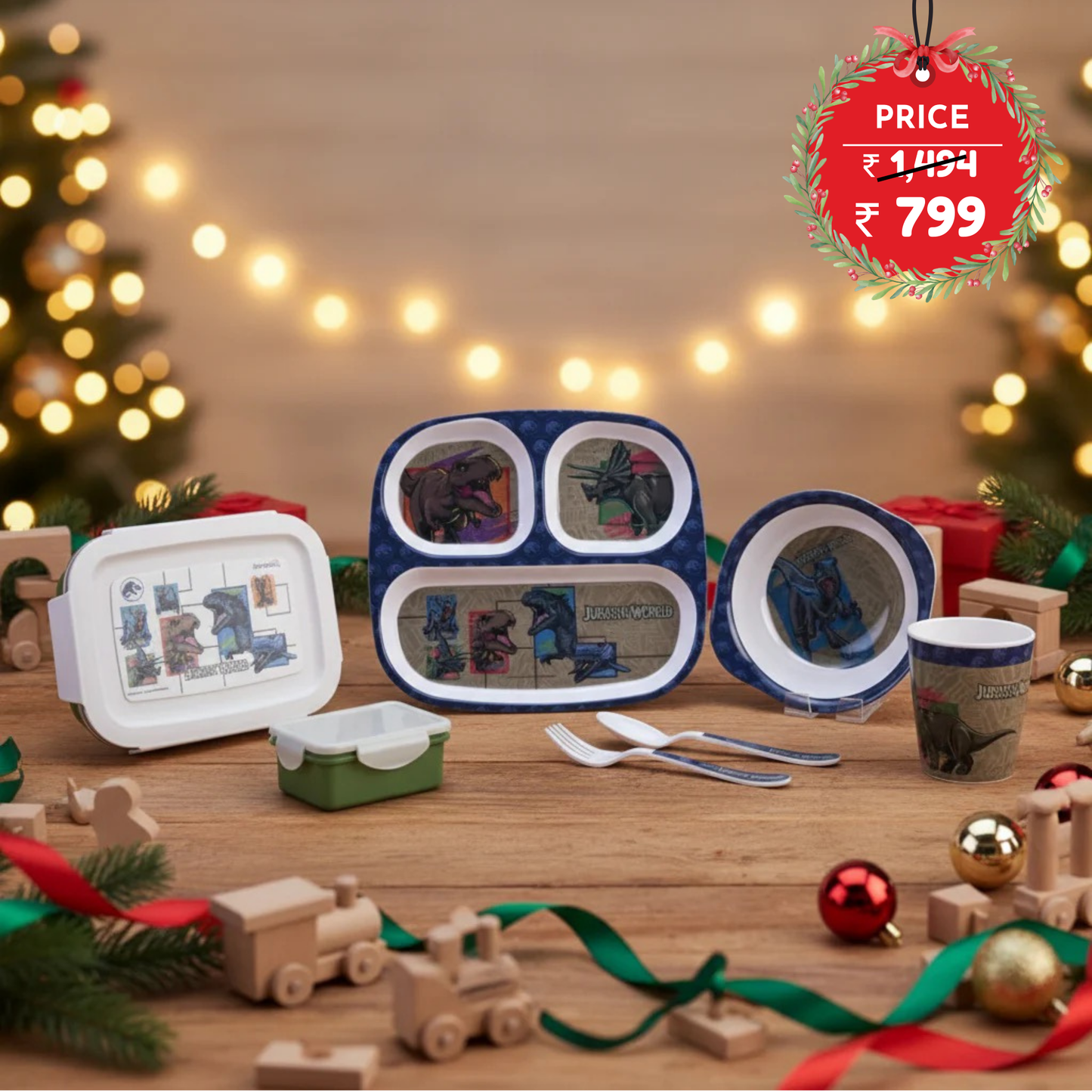 7pc Set - Jurassic World
