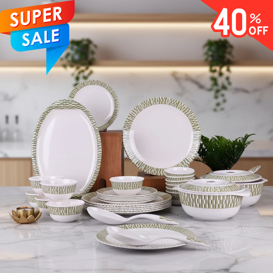 31pc Dinner Set: Savannah