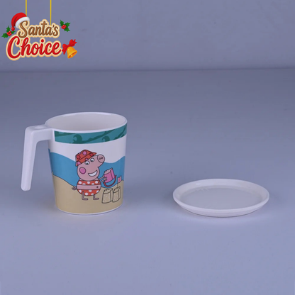 2pc Laura Mug and Coaster: Peppa Pig