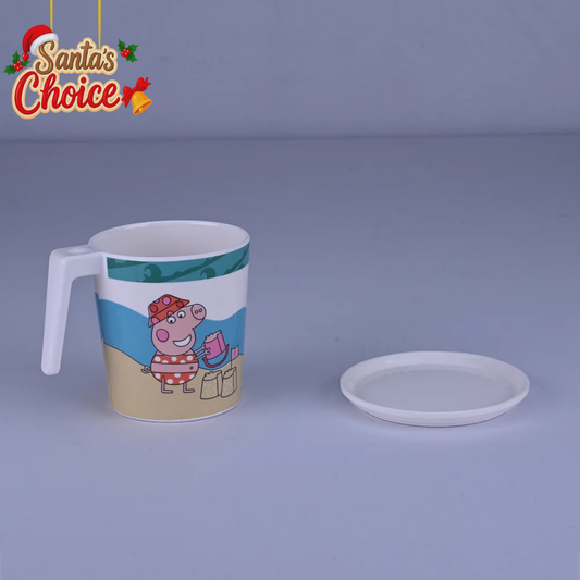 2pc Laura Mug and Coaster: Peppa Pig