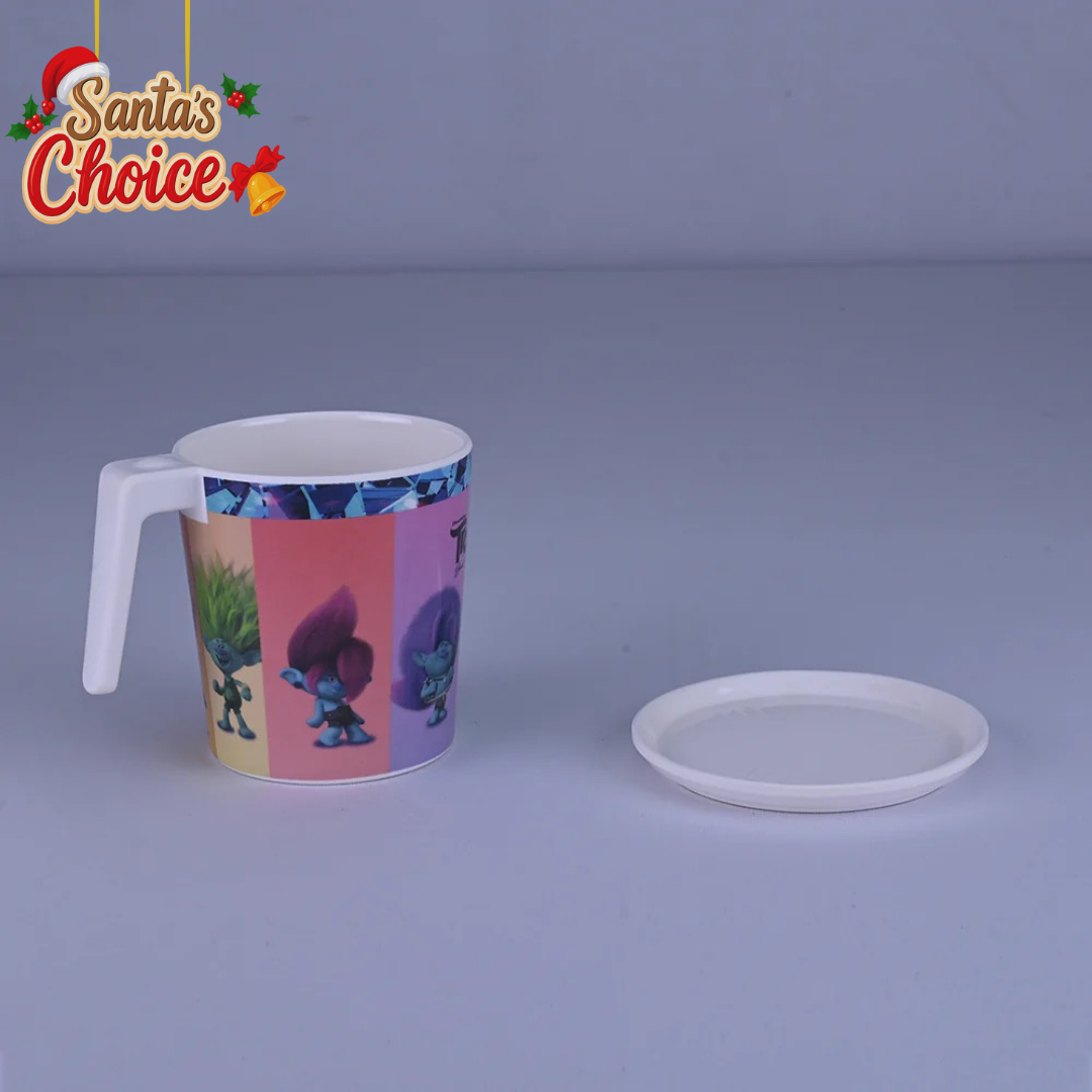 2pc Laura Mug and Coaster: Trolls
